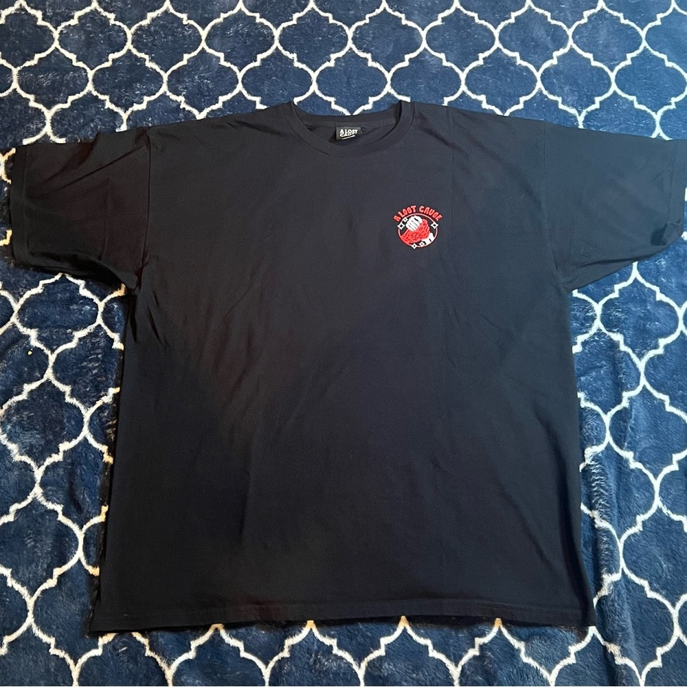 Black Graphic T-Shirt size XXL